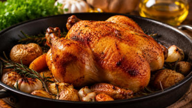 Frango Assado Crocante: O Segredo que Poucos Conhecem para Pele Dourada e Carne Suculenta receita