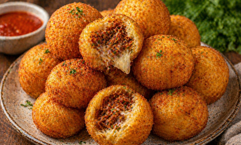 Bolinho de Mandioca Recheado que Não Abre na Fritura e Não Absorve Óleo receita