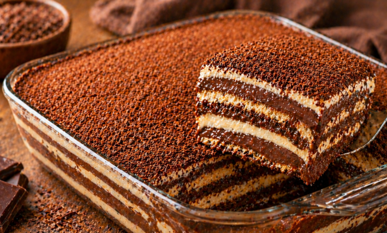 Pavê de Chocolate Cremoso: A Sobremesa que Some da Mesa receita