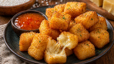 Dadinhos de Tapioca Crocantes com Queijo Coalho: Petisco Gourmet em Casa receita