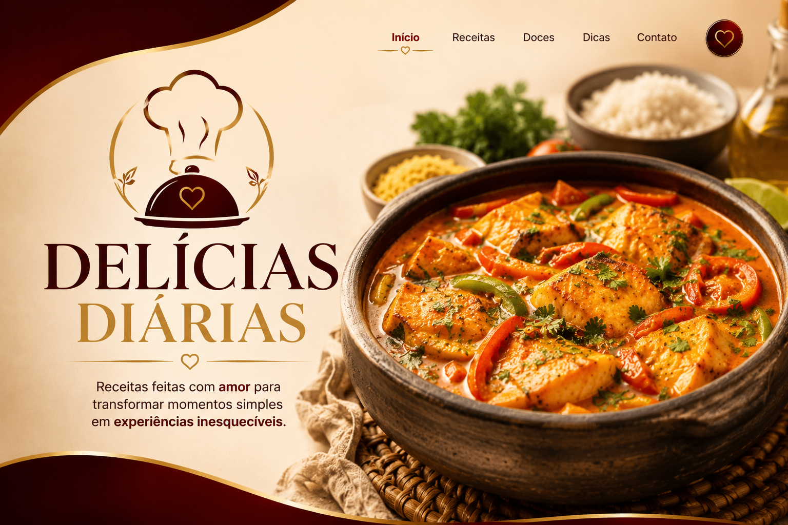 Receitas Caseiras Fáceis e Econômicas para o Dia a Dia | Delícias Diárias