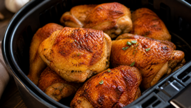 Frango na Airfryer com Pele Crocante que Não Resseca por Dentro receita