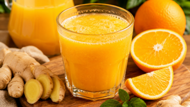Suco de Laranja com Gengibre que Não Amarga Nunca Suco de Laranja com Gengibre que Não Amarga Nunca receita