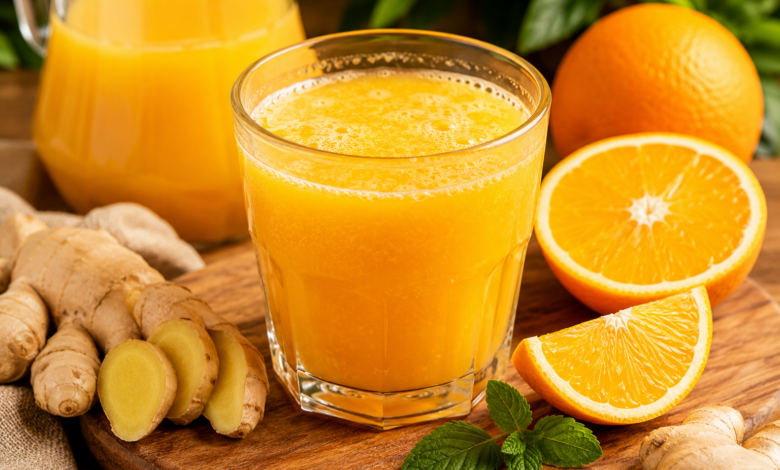 Suco de Laranja com Gengibre que Não Amarga Nunca receita