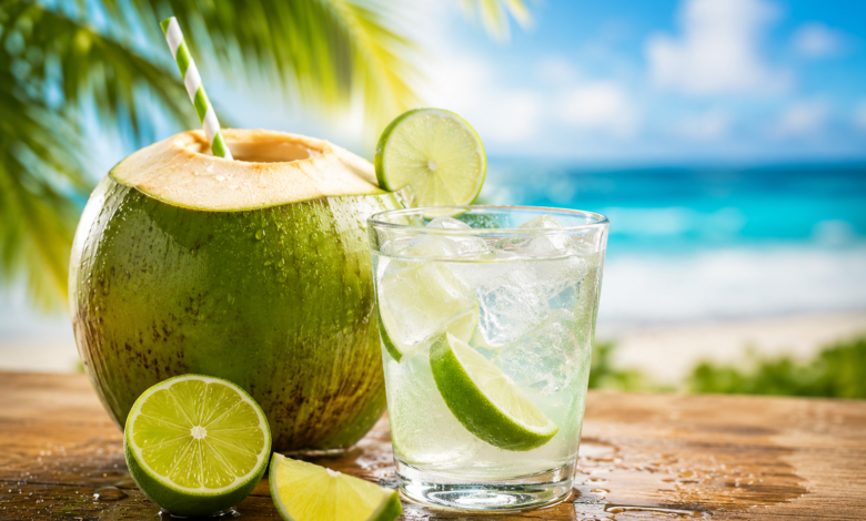 Por que Água de Coco com Limão Hidrata Melhor que Isotônico — e Custa Dez Vezes Menos Por que Água de Coco com Limão Hidrata Melhor que Isotônico — e Custa Dez Vezes Menos receita